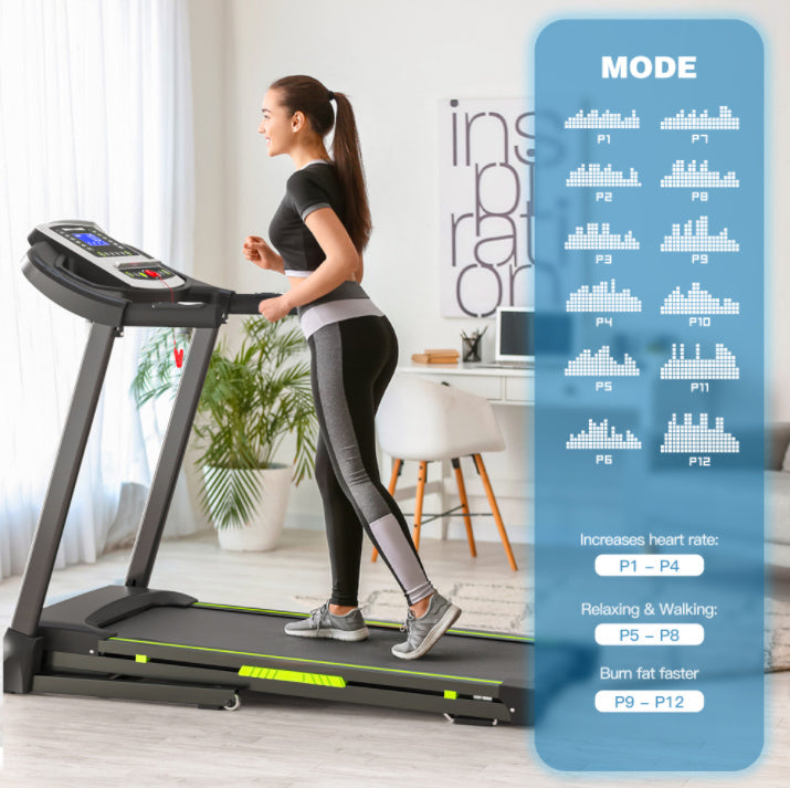 Reptiva Walking Pad Under Desk Treadmill For Home Office -3.5HP Walking Treadmill 0.5-7.5MPH Capacity Treadmill For Walking Running Remote Control Batteries