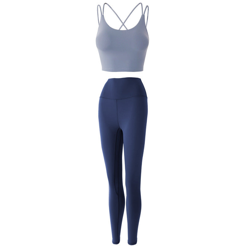Reptiva Women’s 2-Piece Yoga Set – Bra & High-Waist Leggings