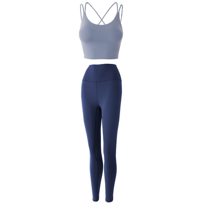 Reptiva Women’s 2-Piece Yoga Set – Bra & High-Waist Leggings