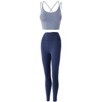 Reptiva Women’s 2-Piece Yoga Set – Bra & High-Waist Leggings