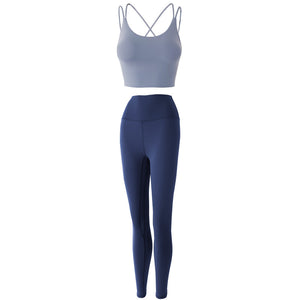 Reptiva Women’s 2-Piece Yoga Set – Bra & High-Waist Leggings