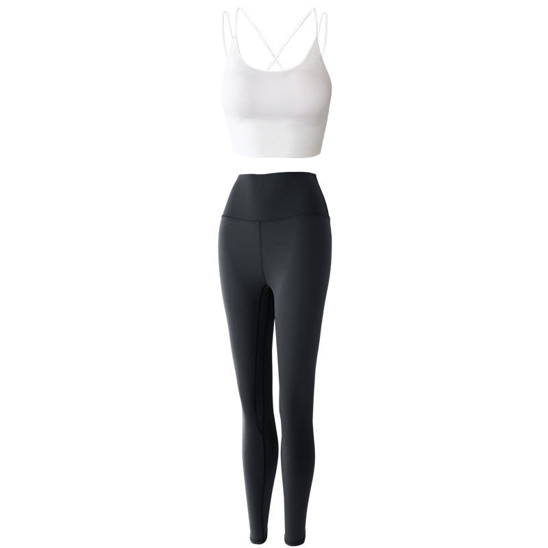 Reptiva Women’s 2-Piece Yoga Set – Bra & High-Waist Leggings