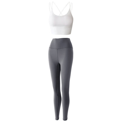Reptiva Women’s 2-Piece Yoga Set – Bra & High-Waist Leggings