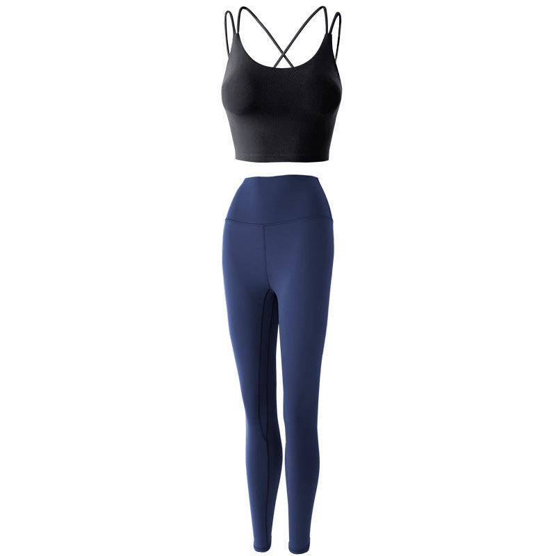 Reptiva Women’s 2-Piece Yoga Set – Bra & High-Waist Leggings