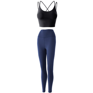 Reptiva Women’s 2-Piece Yoga Set – Bra & High-Waist Leggings