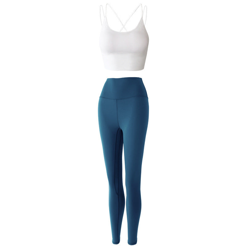 Reptiva Women’s 2-Piece Yoga Set – Bra & High-Waist Leggings