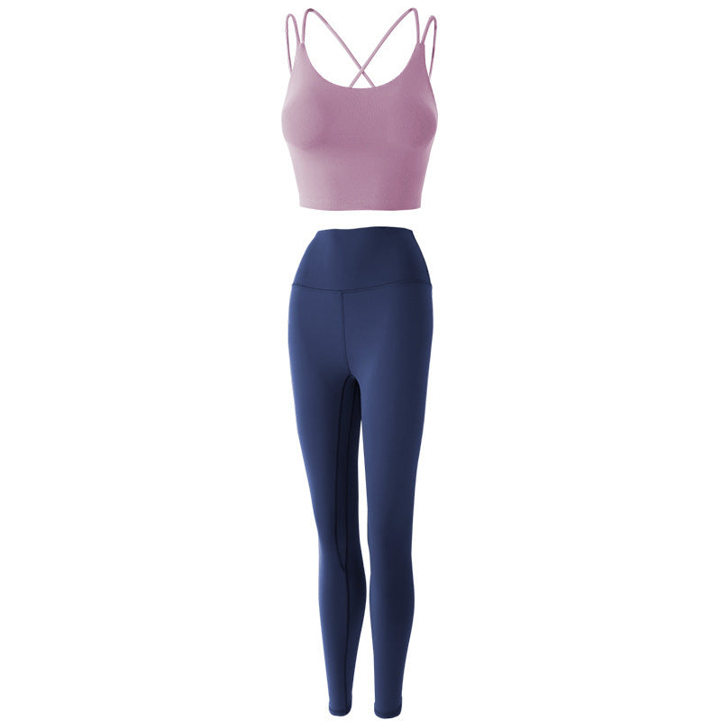 Reptiva Women’s 2-Piece Yoga Set – Bra & High-Waist Leggings