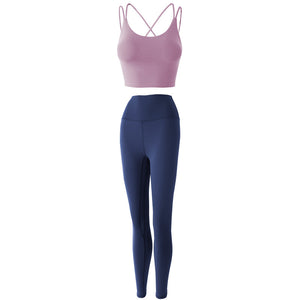 Reptiva Women’s 2-Piece Yoga Set – Bra & High-Waist Leggings