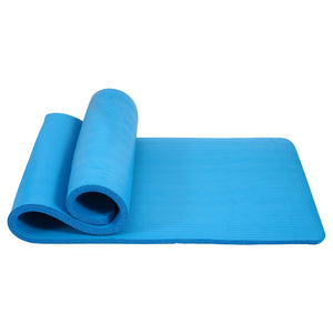 Reptiva One-Inch Thickened High-Density Yoga Mat with Straps