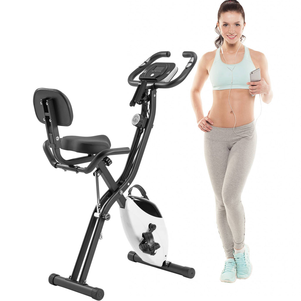 Reptiva Foldable X-Bike with 10-Level Resistance