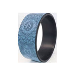 Reptiva Yoga & Pilates Wheel for Back & Waist Training – Om Mandala Design