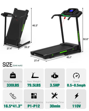 Reptiva Treadmill JK8806-4-GR