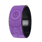 Reptiva Yoga & Pilates Wheel for Back & Waist Training – Om Mandala Design