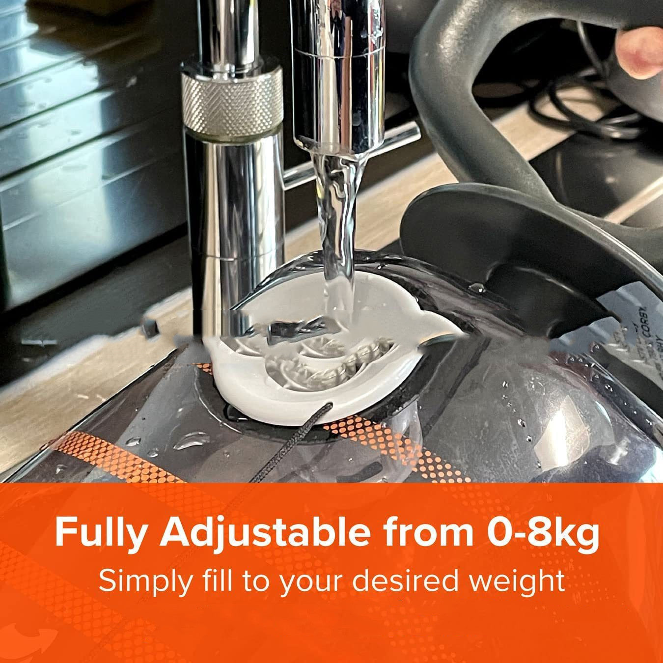 Reptiva Fitness Adjustable Water Bottle Dumbbell
