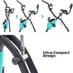 Reptiva Foldable X-Bike with Adjustable Resistance