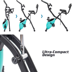 Reptiva Foldable X-Bike with Adjustable Resistance
