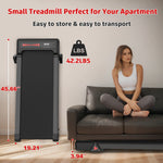 Reptiva Under Desk Walking Pad Treadmill – 2.5HP, Remote Controlled