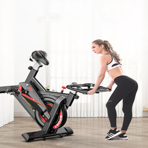 Reptiva Silent Spinning Bike for Home Fitness