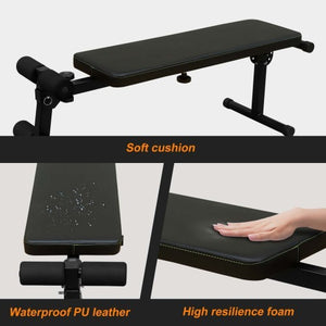 Reptiva Adjustable Power Tower with Bench – Pull-Up & Dip Station